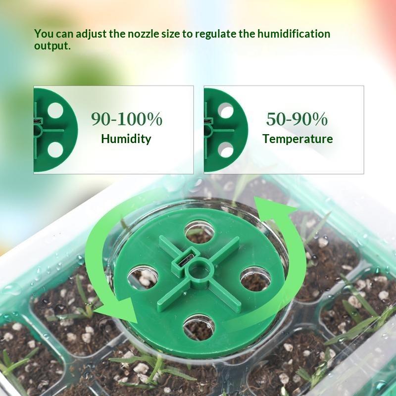 6/12-Cell Home Seed Starter Tr - Humidity Dome Kit recension och pris