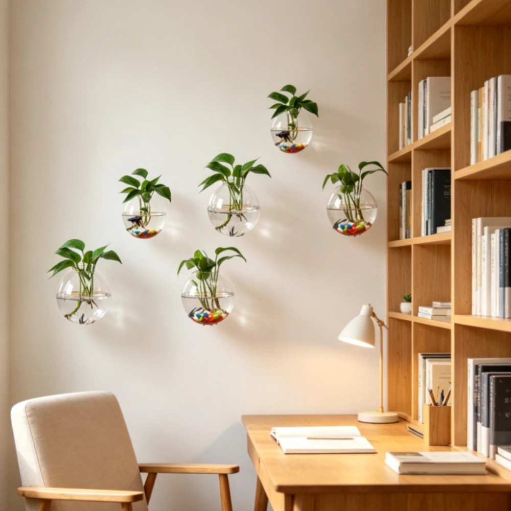 Wall Hanging Glass Hydroponic  - Propagation Station Vase recension och pris