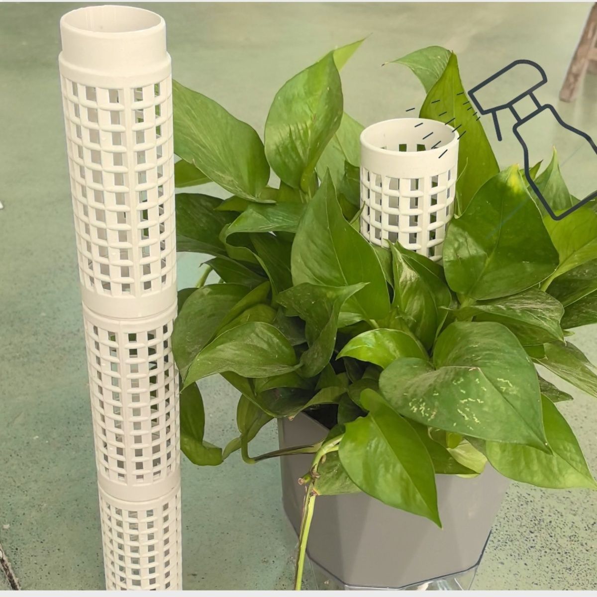 3pcs Plastic Moss Pole for Pla - Sphagnum Moss Dry recension och pris