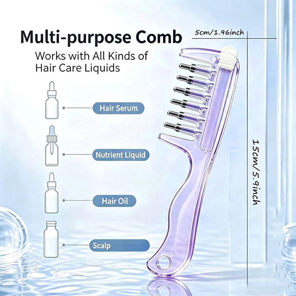 Scalp Liquid Applicator Comb,  - Root Stimulator Liquid recension och pris